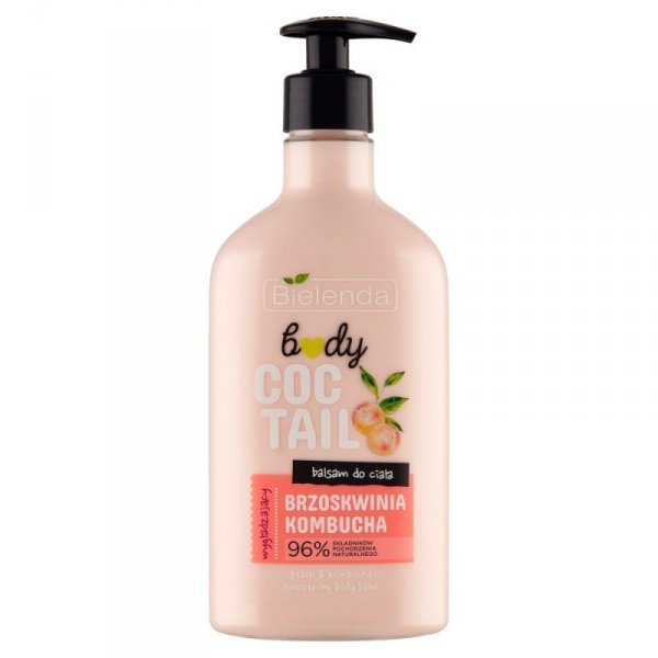 Bielenda Body Coctail Balsam do ciała wygładzający Brzoskwinia & Kombucha 400ml