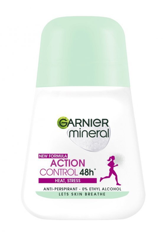 GARNIER Mineral Dezodorant roll-on Action Control 48h - Heat,Stress  50 ml