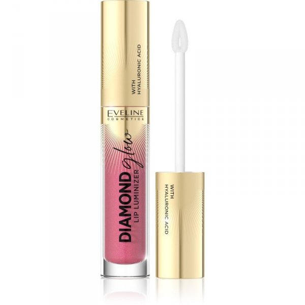 EVELINE Diamond Glow Lip Luminizer Błyszczyk do ust z kwasem hialuronowym nr 09 4.5 ml