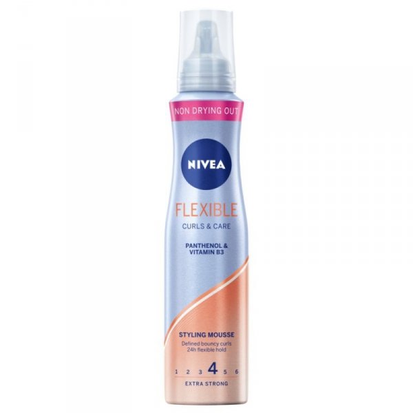 NIVEA Styling Pianka do włosów Flexible Curls & Care - ekstra mocna 150 ml