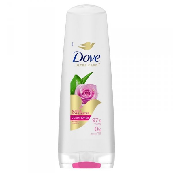 DOVE Ultra Care Odżywka nawilżająca do włosów Aloe & Rose Water 350 ml