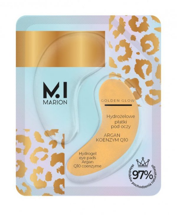 MARION Golden Glow Hydrożelowe płatki pod oczy 2 szt