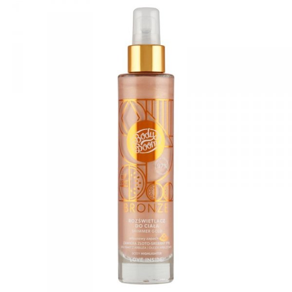 BIELENDA BB BodyBoom Rozświetlacz do ciała -  Shimmer Gold 100 ml
