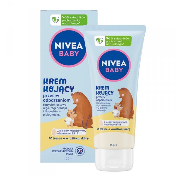 NIVEA BABY Krem kojący p/odparzeniom 100ml