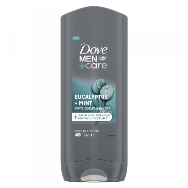 DOVE Men+Care Żel pod prysznic 3w1 Eucaliptus + Mint 400 ml