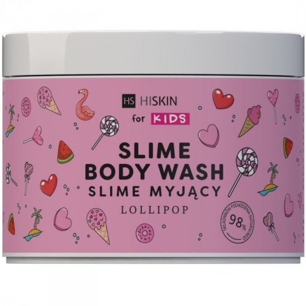 HISKIN for Kids Slime myjący do ciała Lollipop 150 ml