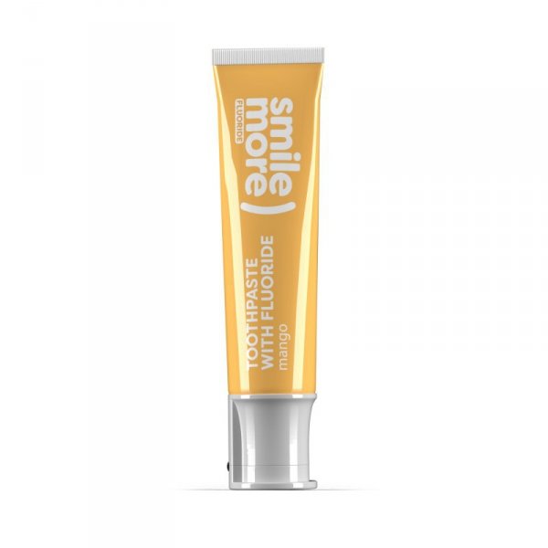 HISKIN Smile More Pasta do zębów z fluorem Yelow mango 30 ml