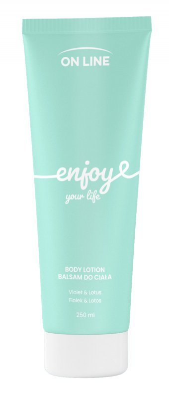 ON LINE Emocje Basam do ciała Enjoy - fiołek i lotos 250 ml