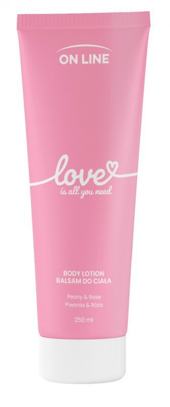 ON LINE Emocje Basam do ciała Love - piwonia i róża 250 ml