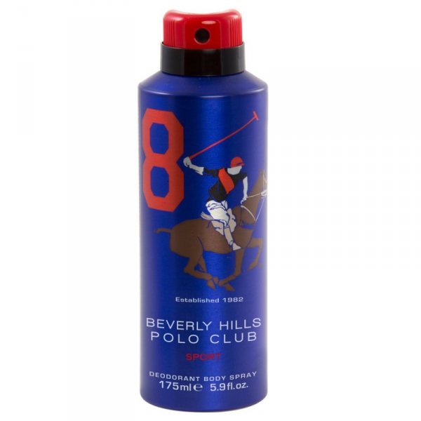 BEVERLY HILLS Polo Club 8 Deo spray dla mężczyzn 175 ml