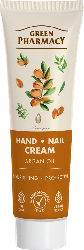 GREEN PHARMACY Krem do rąk i paznokci Olej arganowy 100 ml