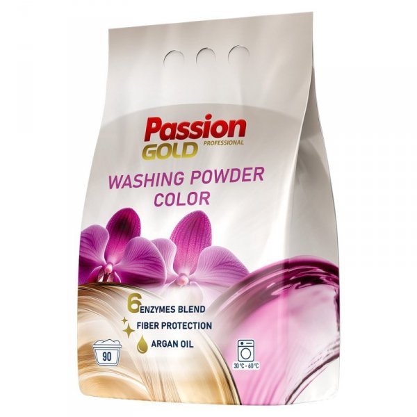 PASSION GOLD Proszek d/prania 5,4kg Kolor 90 prań