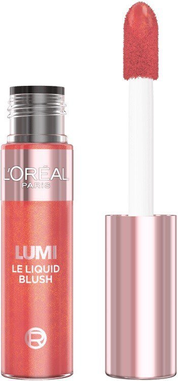 LOREAL Lumi Le Liquid Blush Róż do policzków w płynie 625 Glowy Gold Pink 10ml