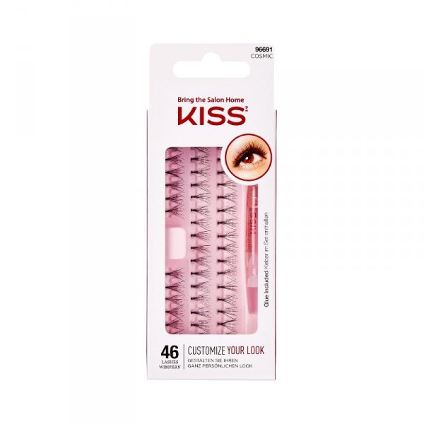 KISS Rzęsy kępki KEHI01H1 46szt