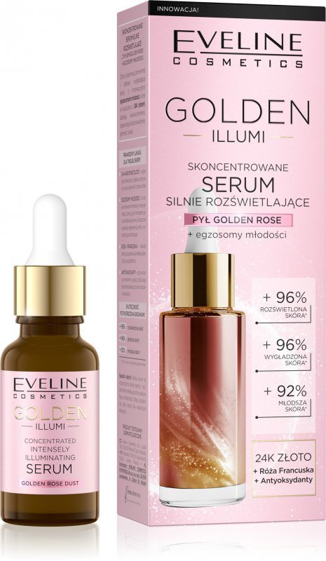 EVELINE GOLDEN ILLUMI Serum rozświetlające 18ml