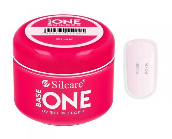 SILCARE Base One Gel  50g Pink new