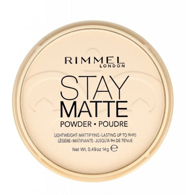 Rimmel Puder prasowany Stay Matte nr 001  14g