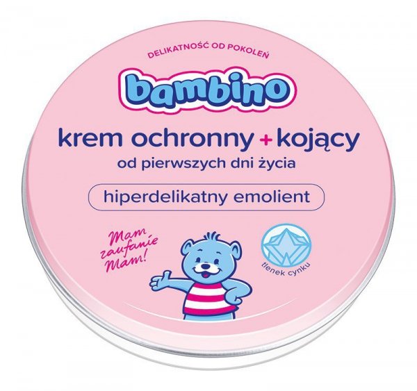 BAMBINO Ochronny krem kojący z tlenkiem cynku dla niemowląt i dzieci 75 ml