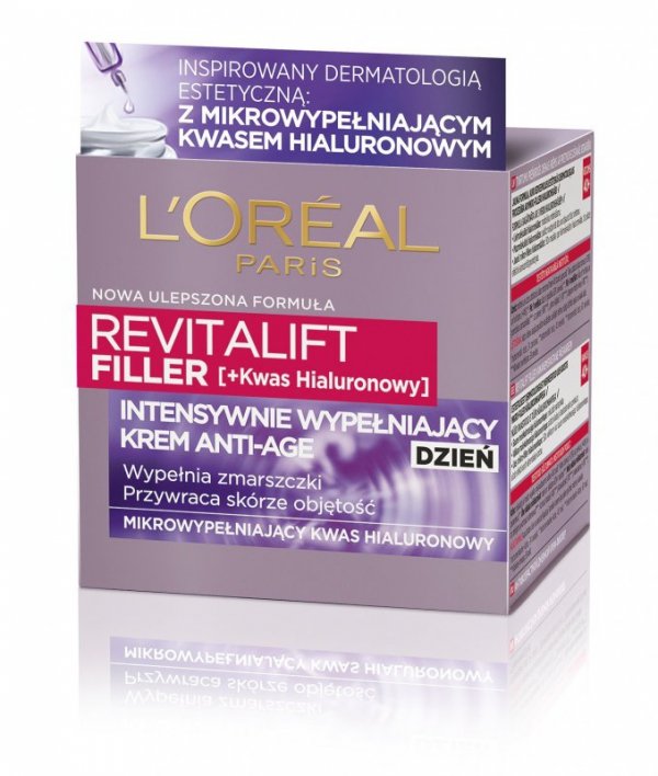 LOREAL Revitalift Filler [HA] Intensywnie Wypełniający Krem anti-age na dzień  50 ml