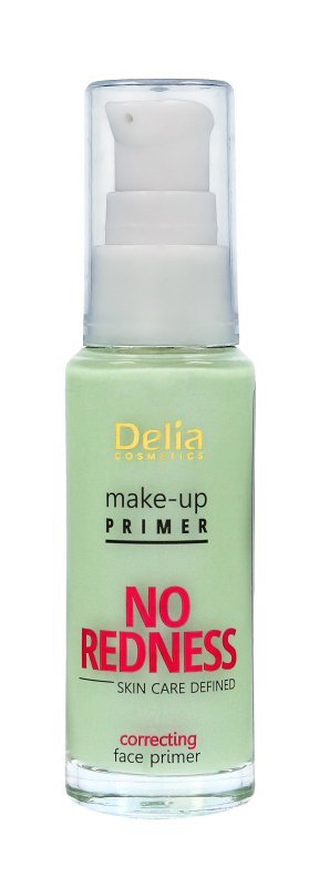 Delia Cosmetics Skin Care Defined Baza pod makijaż No Redness korygująca  30ml