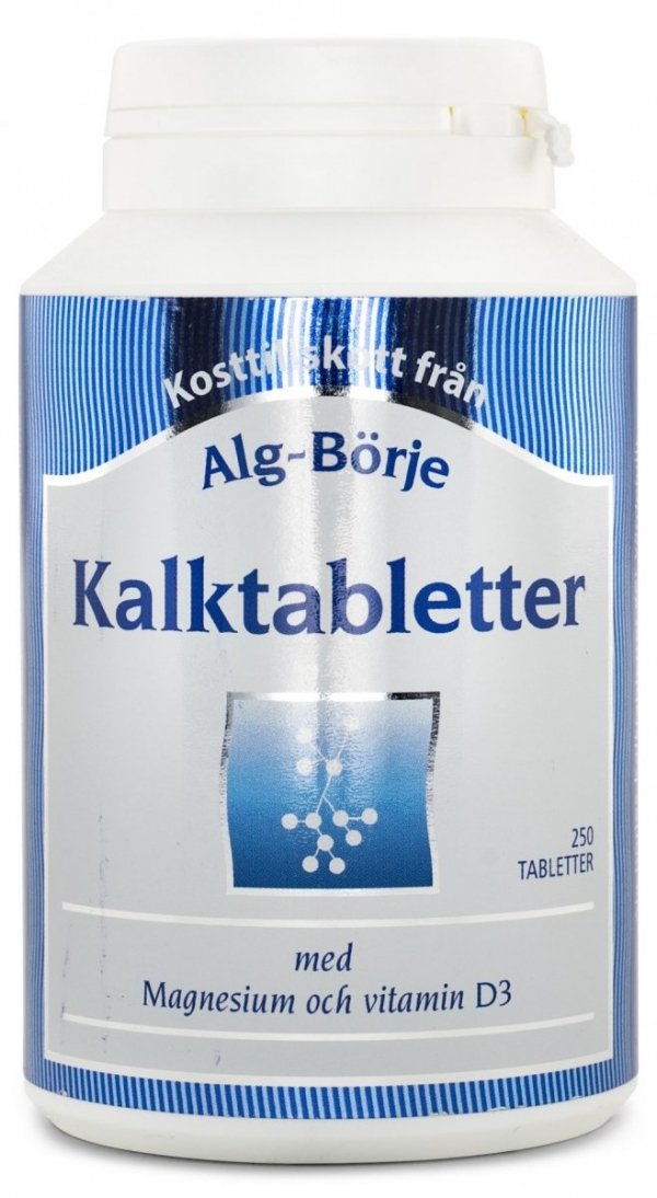 Kalktabletter Alg-Börje, Calcium Dietary Supplement