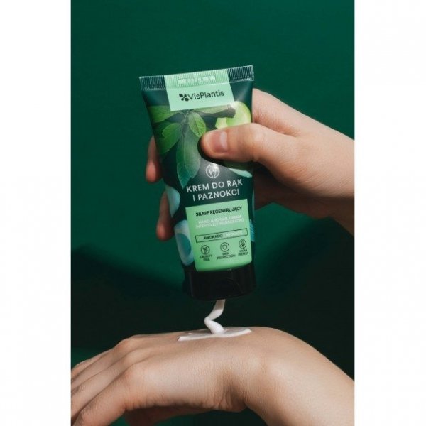 Strongly Regenerating Hand &amp; Nail Cream with Avocado and Cottonseed Oil, Vis Plantis