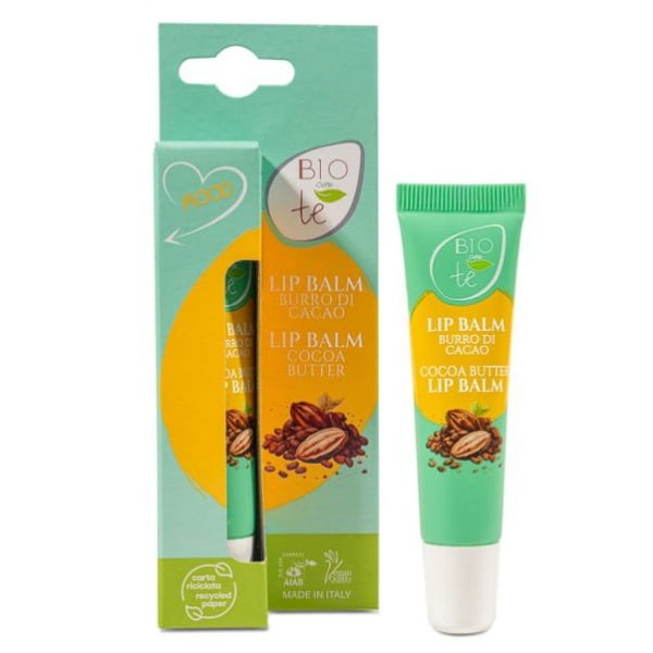 Balsam do ust KAKAO, z masłem kakaowym i ekologicznym olejem migdałowym, Pierpaoli Biocontè, 15ml