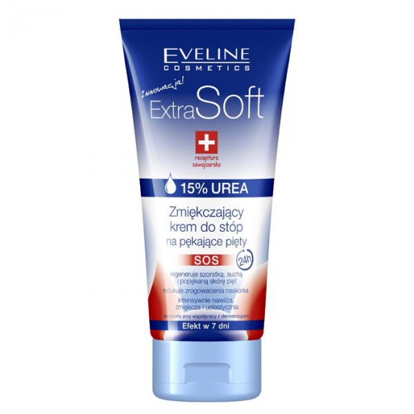 EVELINE Extra Soft Zmiękczający krem do stóp na pękające pięty - 15% Urea 100 ml
