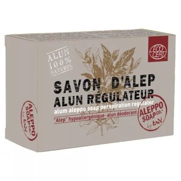 Mydło Aleppo oliwkowo-laurowe z ałunem, 150g