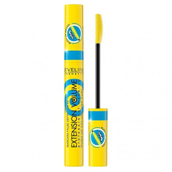 EVELINE Extension Volume Tusz do rzęs pogrubiająco-podkręcający False Defnition 10 ml