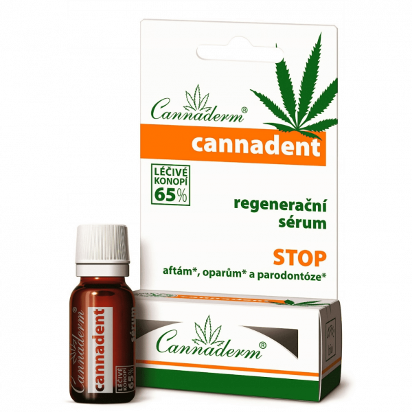 Serum regeneracyjne na afty i opryszczkę Cannadent, Cannaderm