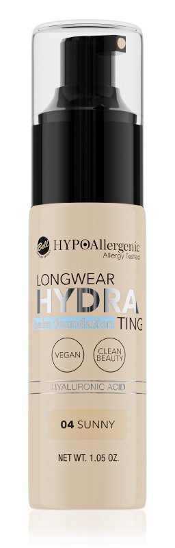 Bell Hypoallergenic Podkład nawilżający Longwear Hydrating Balm Foundation nr 04