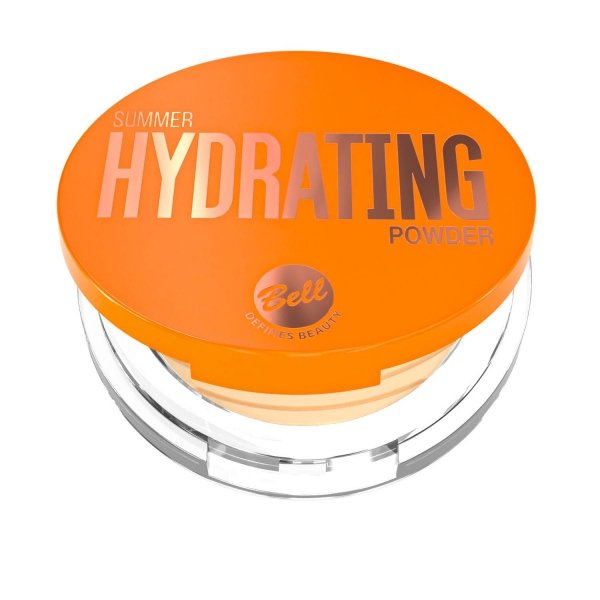 Bell Summer Hydrating Powder, nawilżający puder do twarzy, 002
