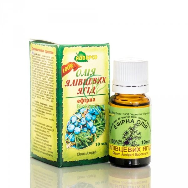 Juniper Essential Oil, Adverso, 100% Natural