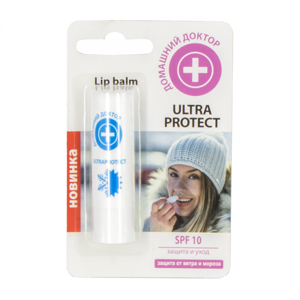 Ochronny Balsam do Ust Ultraprotect, Domowy Doktor, 3,6 g