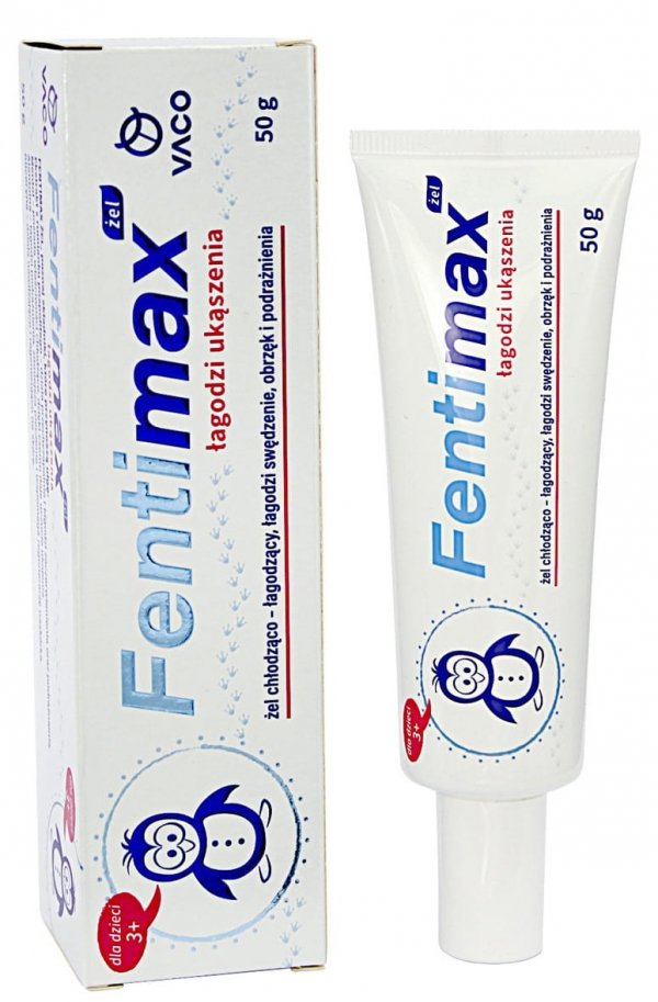 VACO FentiMAX Żel chłodząco - łagodzący ukąszenia (dla dzieci 3+) 50ml