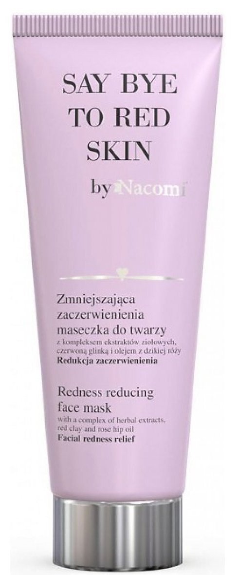 Maska do Twarzy Zmniejszająca Zaczerwienienia Say Bye to Red Skin, Nacomi, 200g