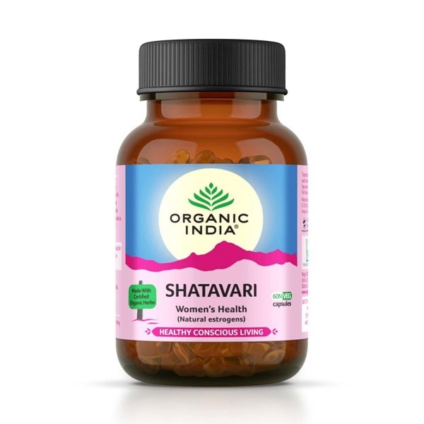 Shatavari, Organic India, 60 kapsułek