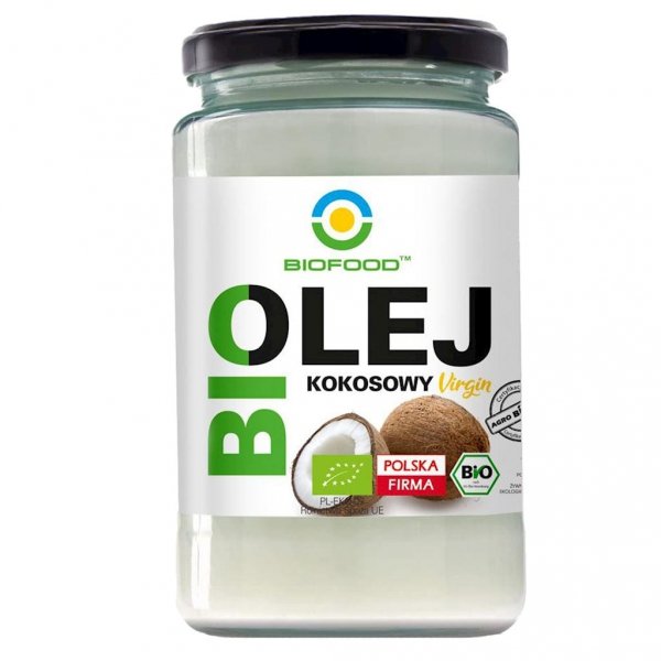Olej Kokosowy VIRGIN BIO, BIO FOOD, 670ml