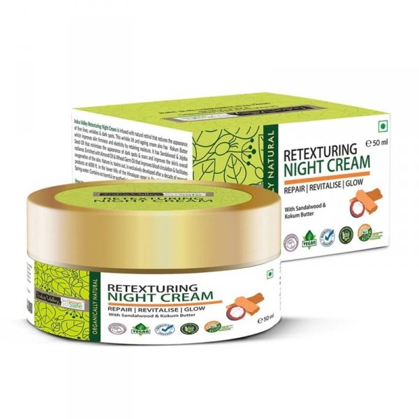 Night Cream with Sandalwood and Kokum Butter, Indus Valley