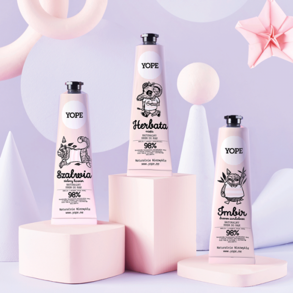 Linden Flower Hand Cream, Yope, 50 ml