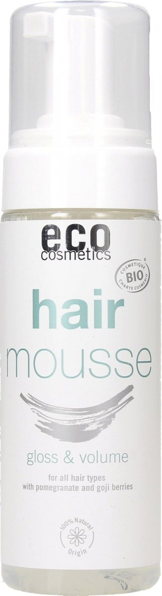 Pianka do układania włosów, z granatem i owocem goji, Eco Cosmetics, 150 ml