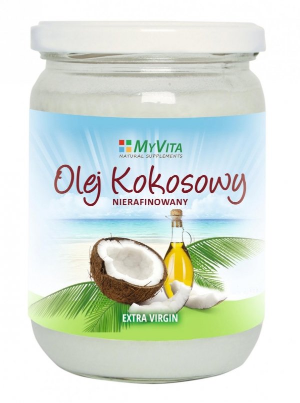 Raw Coconut Oil, Myvita, 100% Pure