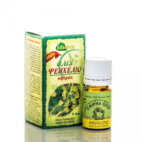 Fennel Oil, 100% Natural Adverso
