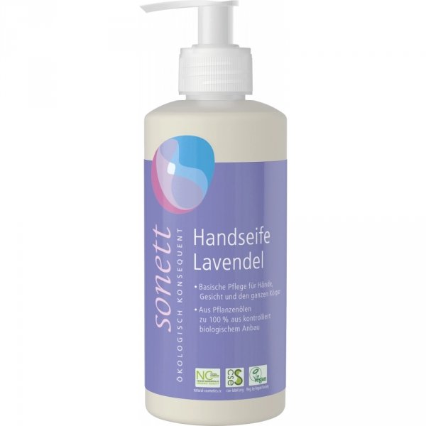 Ekologiczne mydło w płynie LAWENDA, Sonett, 300 ml