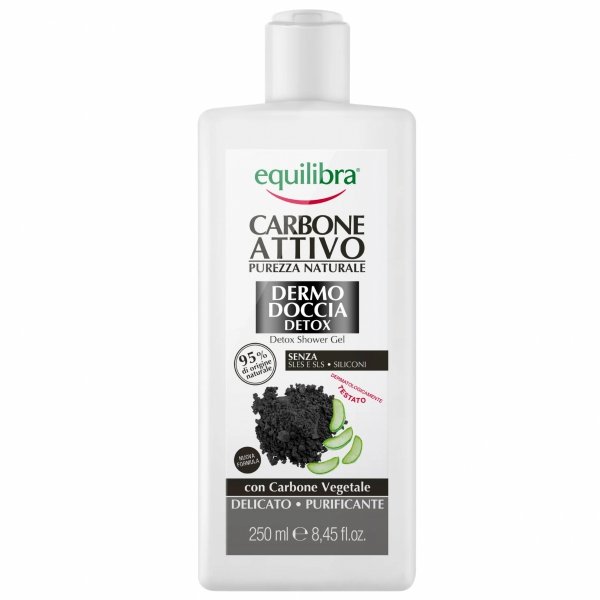 Active Carbon Cleansing Shower Gel, Equilibra
