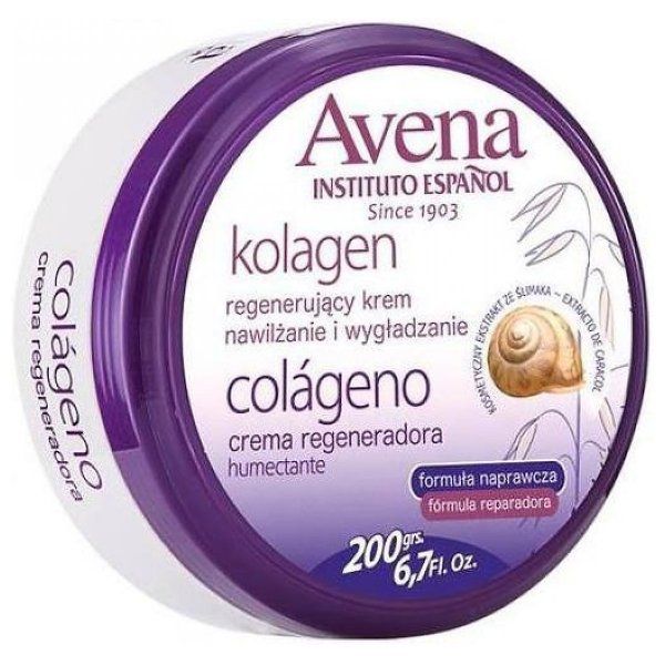 Collagen &amp; Snail Extract Regenerating Body Cream, Instituto Espanol Avena