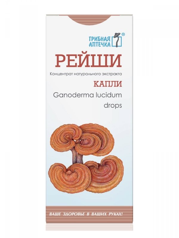 Reishi Mushroom Drops (Ganoderma lucidum)