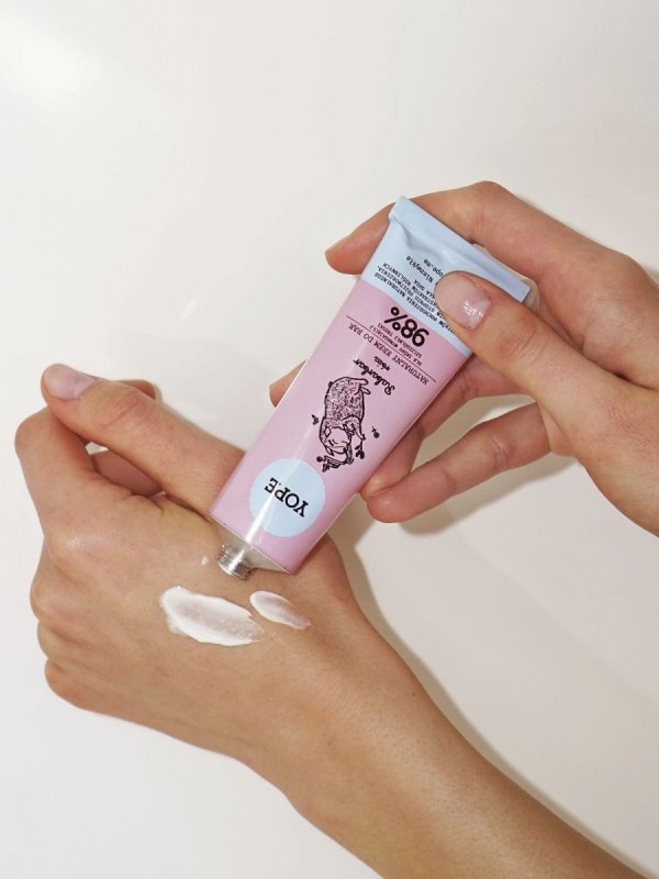 Rhubarb &amp; Rose Natural Hand Cream, Yope, 50ml