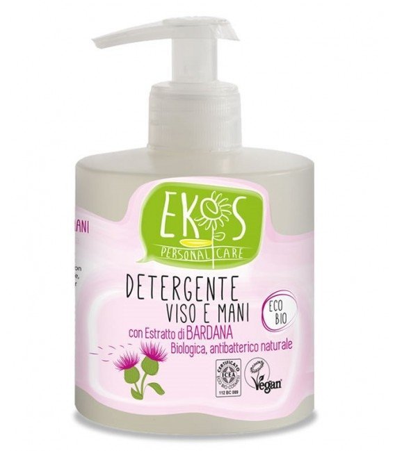 Burdock Face &amp; Hand Wash Gel, PIERPAOLI EKOS